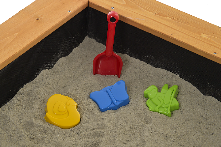 GASPO Sandkasten Felix mit absenkbarem Dach